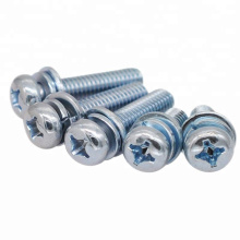 Pan Head Galvanized/Carbon Steel Assembled Machine Screw